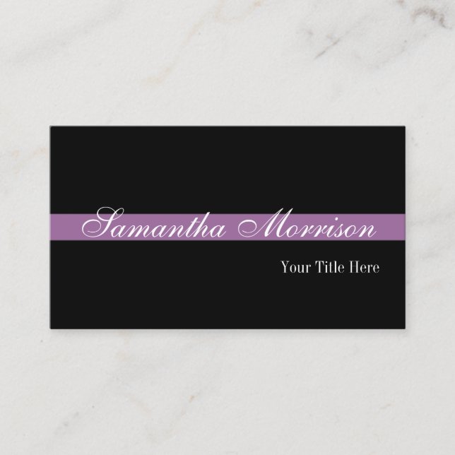 Cartão De Visita Moderno (Frente)