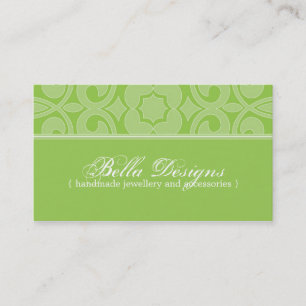 Cartão de visita moderno