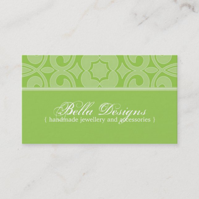 Cartão de visita moderno (Frente)