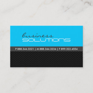 Cartão de visita moderno