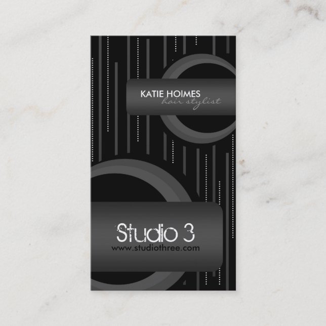 Cartão de visita moderno (Frente)