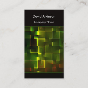 cartão de visita moderno