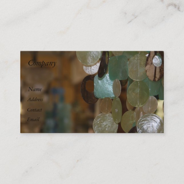 Cartão De Visita Moderno (Frente)