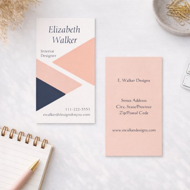 Cartão De Visita Moderno (Criador carregado)