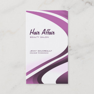 Cartão de visita moderno