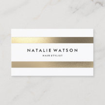 Moderno branco das listras Dourados ásperas