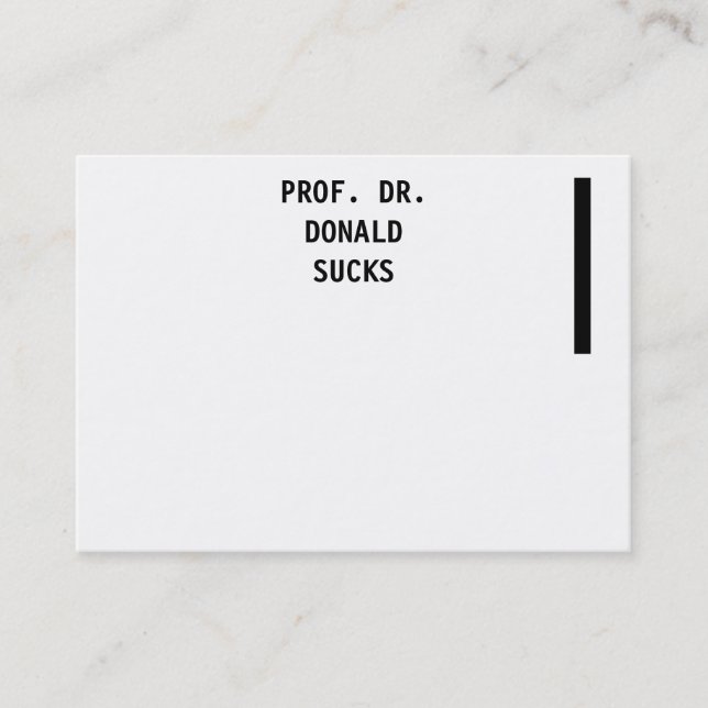 Cartão De Visita Moderno, branco, negrito (Frente)