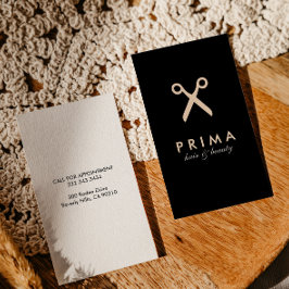 Cartão de visita moderno | Cabeleireiro, Salão De