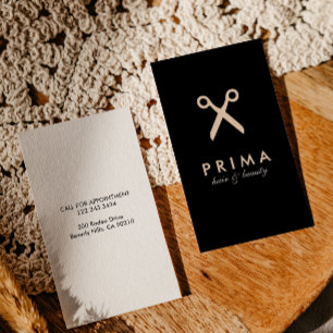 Cartão de visita moderno   Cabeleireiro, Salão De 