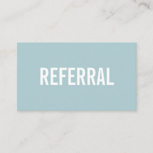 Cartão de visita moderno da referência minimalis