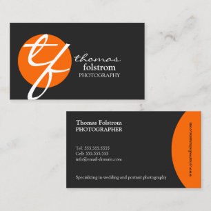 Cartão De Visita Moderno e elegante personalizados