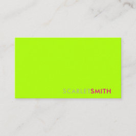 Cartão de visita moderno elegante e simples minima