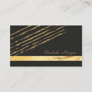 Cartão De Visita Moderno Elegante Estiloso,Listrado