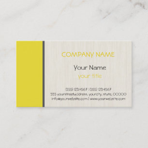 Cartão De Visita Moderno elegante profissional do dente-de-leão