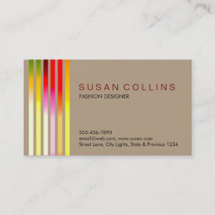 Cartão De Visita Moderno Elegante Simplificado Profissional