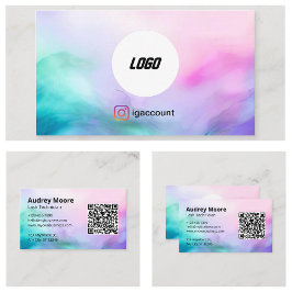 Cartão De Visita Moderno Elegante Trendy Eyelash Beauty Salon