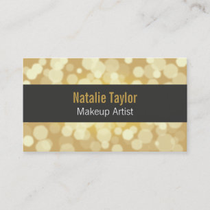 Cartão De Visita Moderno, forma, encanto, ouro do falso,