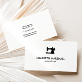 Cartão de visita moderno nº 73 | Máquinas De Costu