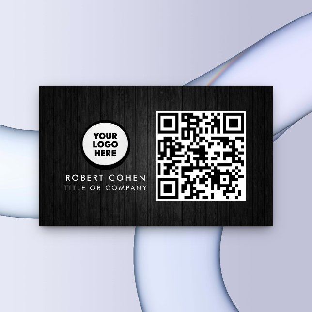 Cartão de Visita Moderno Personalizado com Logotip (Criador carregado)