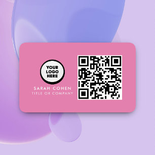 Cartão de Visita Moderno Personalizado com Logotip