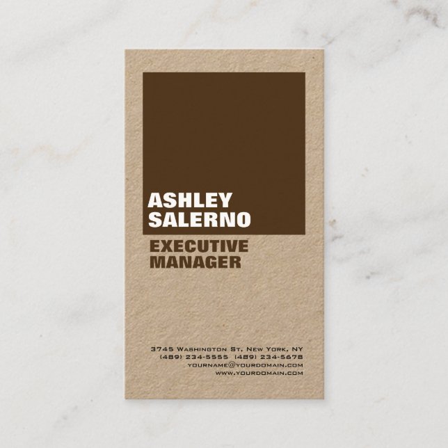 Cartão De Visita Moderno Personalizado Mínimo Profissional Simples  (Frente)