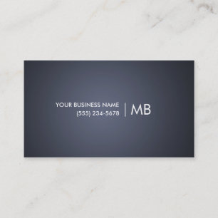 Cartão de visita moderno profissional customizável