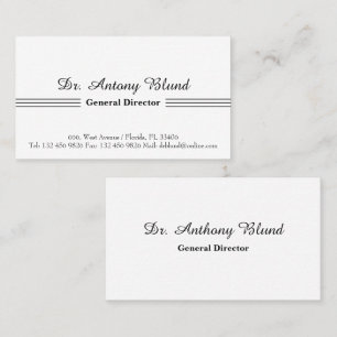 Cartão De Visita Moderno Simples Profissional Personalizado