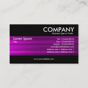 Cartão De Visita Moderno - Textura Magenta Bruta