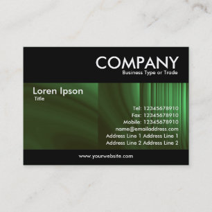 Cartão De Visita Moderno - Textura Verde de Garrafa