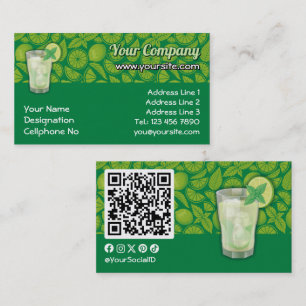 Cartão De Visita Mojito