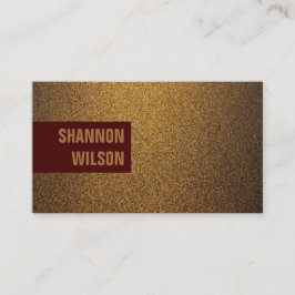 Cartão De Visita Moldura de vinho tinto de ouro com brilho moderno