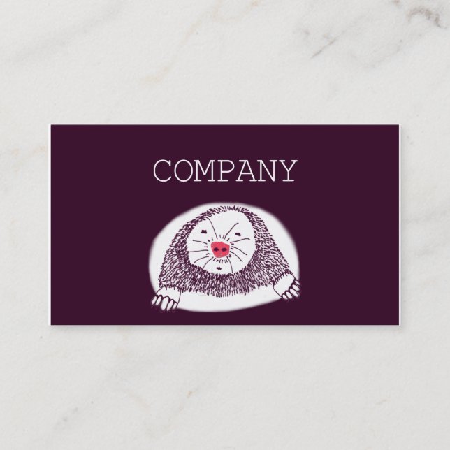 Cartão De Visita mole (Frente)