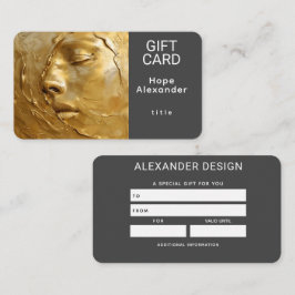 Cartão De Visita Molten Dreams Gift