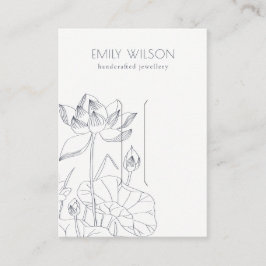 Cartão De Visita Monitor de Clipe de Cabelo de Esquema Fluvial Míni