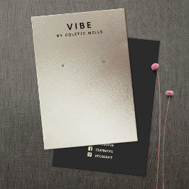 Cartão De Visita Monitor legal com Aquarela de Earração por Aquarel