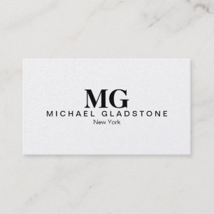 Cartão De Visita Monograma