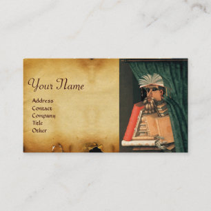 CARTÃO DE VISITA MONOGRAMA BIBLIOTECA