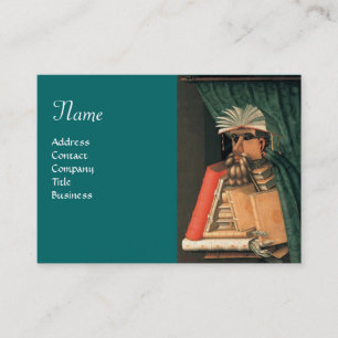 CARTÃO DE VISITA MONOGRAMA BIBLIOTECA