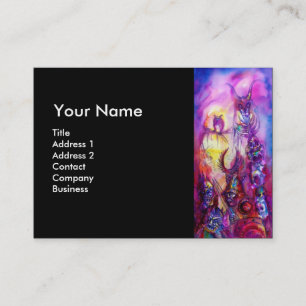 CARTÃO DE VISITA MONOGRAMA DA GUERRA DOS MONSTRO DO DIA DAS