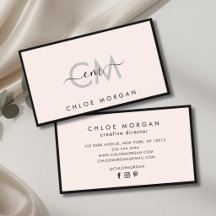 Monograma de assinatura de letra cursiva rosa luz 