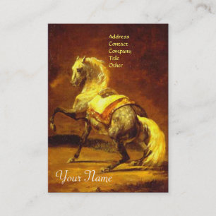 Cartão De Visita Monograma de CINZAS FECHADAS