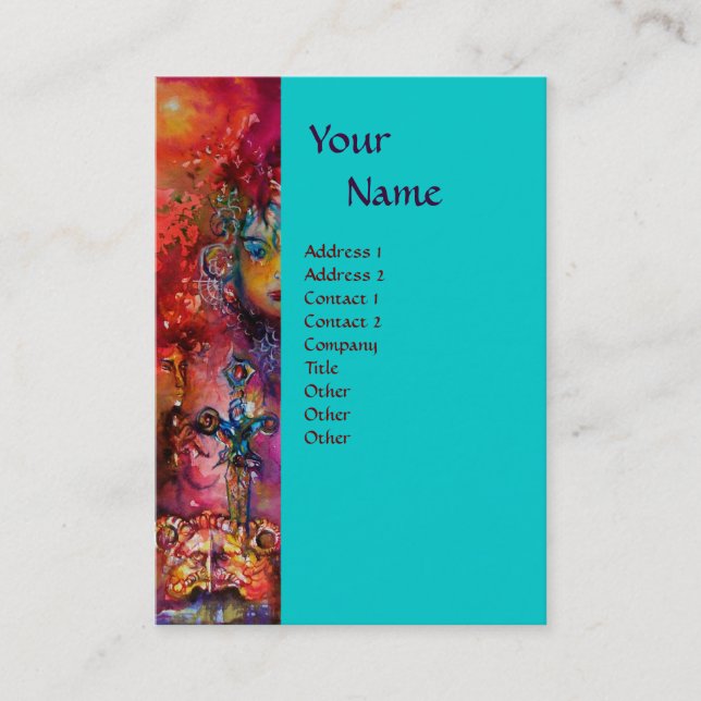 CARTÃO DE VISITA MONOGRAMA DULCINEA (Frente)