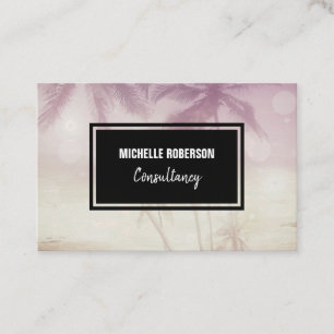 Cartão De Visita Monograma preto da foto