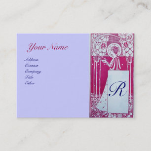 CARTÃO DE VISITA MONOGRAMA RESTAURANTE