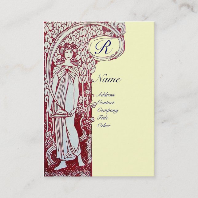 CARTÃO DE VISITA MONOGRAMA RESTAURANTE 2 (Frente)