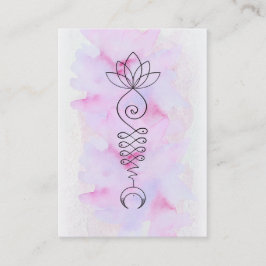 Cartão De Visita ** Moon Lotus Energy Healer Yoga Reiki Massagem