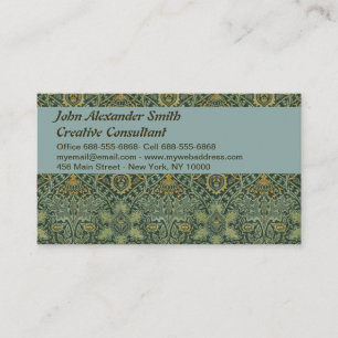 Cartão De Visita Morris Persian Elegance: O tapete Ispahan