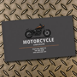 Cartão De Visita Motocicleta