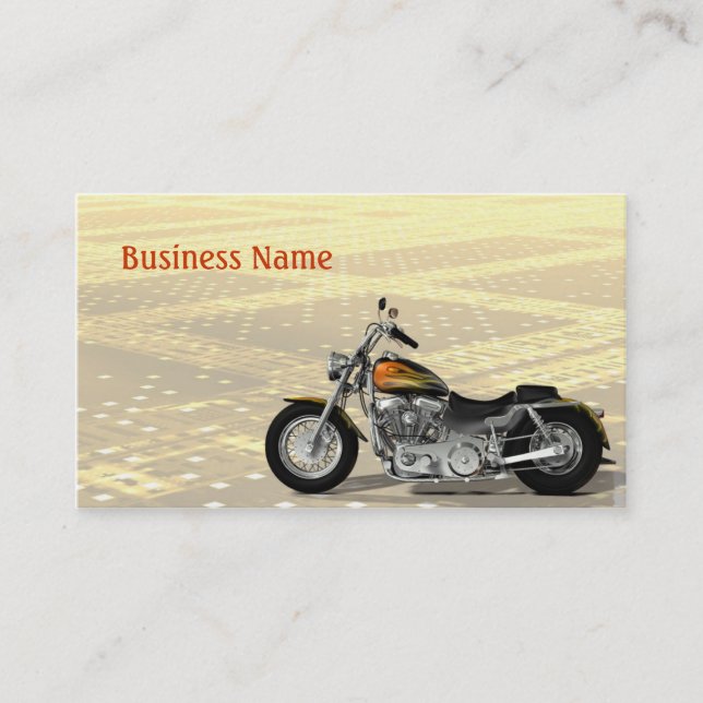 Cartão De Visita Motor Bike (Frente)