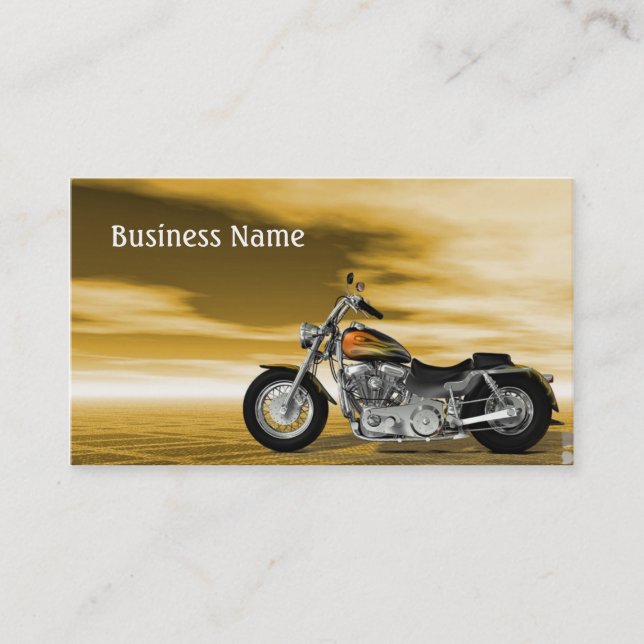 Cartão De Visita Motor Bike (Frente)